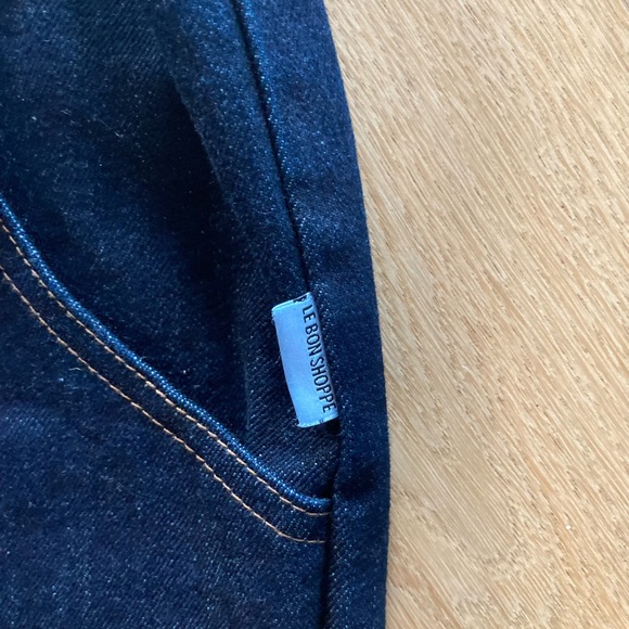 Le Bon Shoppe Arc Pants in Raw Denim - Picture 5 of 6